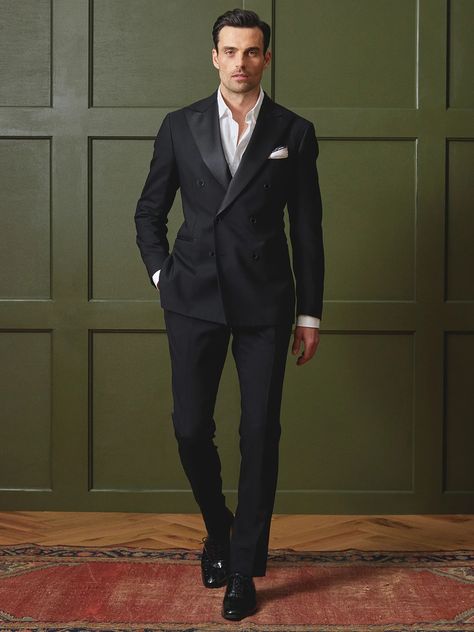 Double Breasted Blazer Men, Black Double Breasted Suit, Double Breasted Suit Men, Suit For Men Wedding, Double Breasted Tuxedo, Black Suit Men, Black Suit Wedding, Wedding Suits Groom, Dress Suits For Men