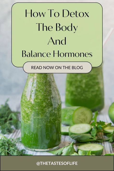 How To Detox The Body And Balance Hormones Hormone Reset Diet Recipes, Reduce Estrogen, Hormone Balancing Essential Oils, Hormonal Imbalance Diet, Hormone Balancing Tea, Hormone Balancing Smoothie, Hormone Reset Diet, Hormone Diet, Hormone Balancing Diet