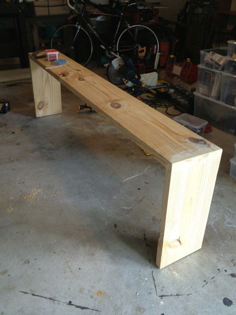 Sofa table Couch Table Diy, Table Behind Couch, Diy Console, Long Sofa Table, Diy Console Table, Behind Couch, Long Sofa, Diy Sofa Table, Diy Couch