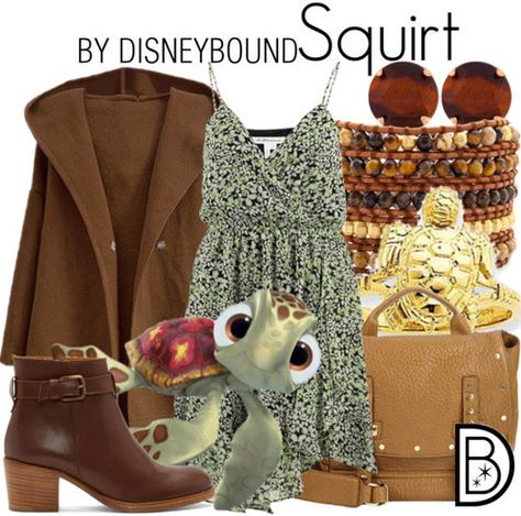 Get the look! Disney Fashion Outfits, Nemo Disney, Disney Character Outfits, Disneybound Outfits, Disney Dress Up, Disney Themed Outfits, Cute Disney Outfits, Inspired Clothes, Fav Character