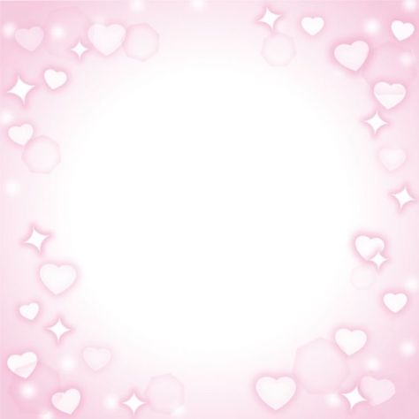 Pink Bg, Pink Heart Background, Photo Frame Decoration, Pink Filter, Heart Overlay, Cute Pink Background, Kawaii Background, Overlays Cute, Romantic Background