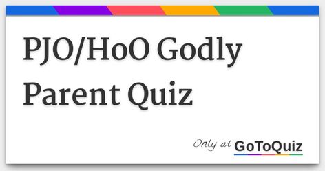 Who Is Your Godly Parent Quiz, Pjo Quiz, Percy Jackson Test, Godly Parent Quiz, Gender Quiz, Parent Quiz, Gender Test, Raise The Dead, Pjo Hoo