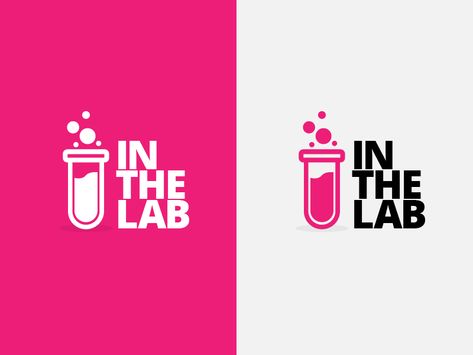 Lab Logo Design Inspiration, Chemistry Logo Design, Lab Logo Design, Laboratory Logo, Science Logo, Typographic Logo Design, Lab Logo, Logo Design Inspiration Creative, Drinks Logo