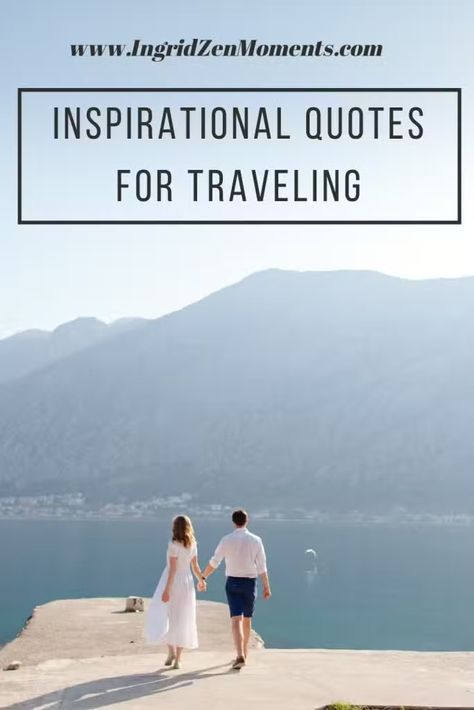 Inspirational Quotes for Traveling: 35 iconic travel sayings Travel While You Can Quotes, Christian Travel Quotes, Quotes For Travel Memories, Quotes About Traveling With Your Love, Quotes For Traveling, Cute Travel Quotes, Travel Adventure Quotes, Safe Travels Quote, Quotes About Traveling