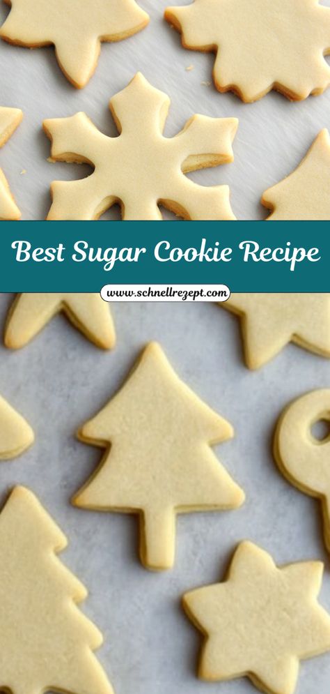 Achieve bakery-quality sugar cookies with this straightforward recipe. Perfect for beginners and a hit every time! Soft Sugar Cookie Cutouts, Easy Soft Sugar Cookie Recipe, Christmas Crafts Party, No Fail Sugar Cookie Recipe, Sugar Cookie Cutout Recipe, Sugar Cookie Recipe For Decorating, Simple Sugar Cookies, Peanut Butter Banana Cookies, Star Sugar Cookies