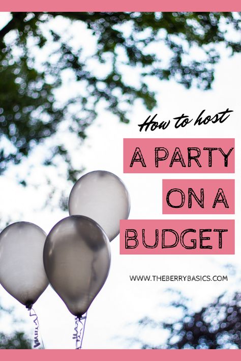 How to host an awesome party on a budget. Budget friendly party ideas. Cheap party ideas. Throw a party on a budget. #howtohostapartyonabudget #cheappartydecor Blessing Party, Budget Birthday Party, Cheap Birthday Party, Budget Birthday, Cheap Party Decorations, Party On A Budget, Backyard Birthday Parties, Budget Party, Outdoors Birthday Party