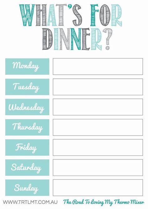 10 Free Weekly Meal Plans – Tip Junkie Dinner Planning Weekly, Dinner Menu Template, Weekly Meal Plan Template, Weekly Dinner Menu, Free Meal Planner, Dinner Planner, Weekly Meal Planner Template, Printable Meal Planner, Weekly Menu Planners