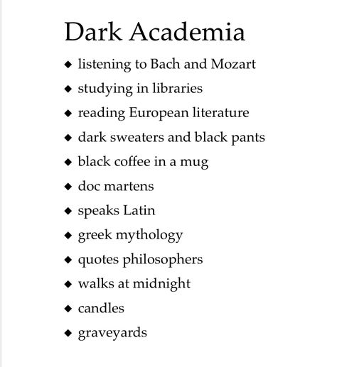 Dark Acedamia Study Aesthetic, How To Be Dark Academia Aesthetic, Dark Academia Traits, Dark Academia Learning, Dark Academia Tips For School, Dark Academia Habits, Male Dark Academia Aesthetic, Dark Academia Checklist, Dark Academia Lifestyle Tips