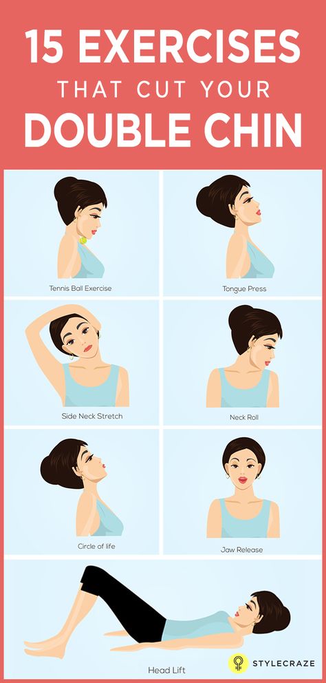 15 Best Exercises To Reduce Double Chin Natural Facelift, Double Chin Exercises, Reduce Double Chin, Resep Diet Sehat, Kiat Diet, Chin Exercises, Double Menton, Chin Chin, Resep Diet