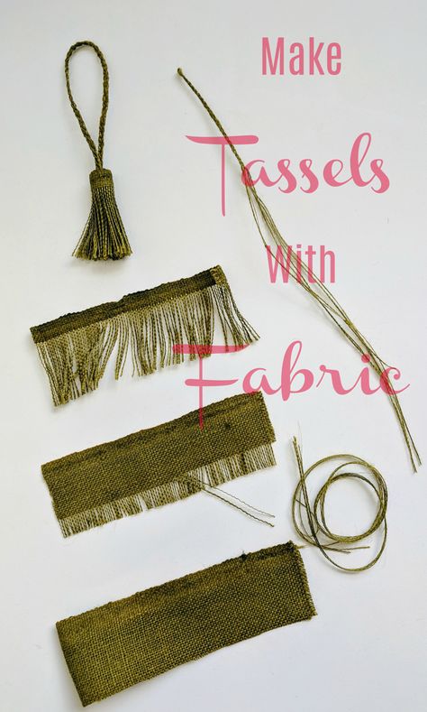 Creative Tassels, Make Tassels, Diy Tassels, Tassels Diy, Hantverk Diy, Punch Embroidery, Diy Tassel, Sew Ins, Sewing Projects For Beginners