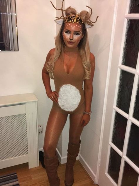 Yes, Get Excited-Halloween Hotties Reindeer Dance Costume, Female Deer Costume, Womens Reindeer Costume, Deer Costumes For Women, Women’s Deer Costume, Halloween Deer Costume, Deer Costume Women Diy Outfit, Halloween Deer Costumes Women, Womens Deer Costume