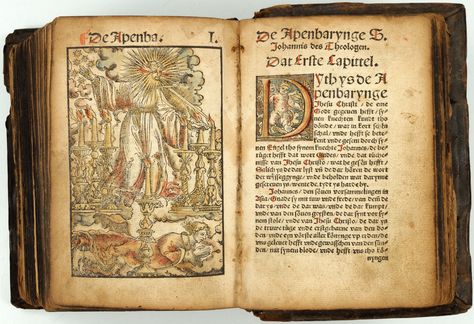 Old Bible Old Bible Aesthetic, Bible Layout, Martin Luther Reformation, William Tyndale, Old Bible, Antique Bible, Faith Without Works, Oldest Bible, Bible Illustrations