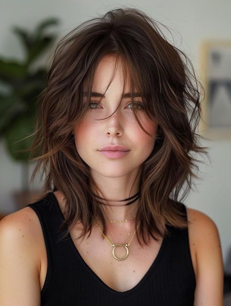 Explore Trendy Medium Length Shag Haircuts – Get Inspired Medium Length Shag Haircuts, Medium Length Shag, Messy Bob Haircut, Shoulder Length Bob Haircut, Medium Shaggy Hairstyles, Modern Shag Haircut, Medium Shag Haircuts, Stylish Short Haircuts, Shaggy Haircuts