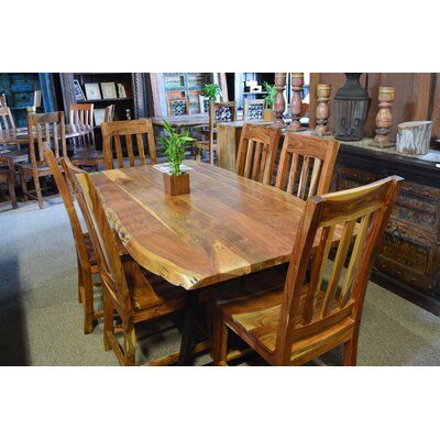 Rustic dining table