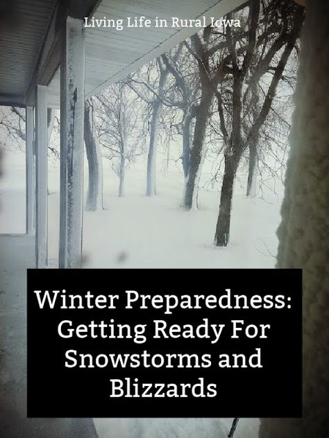 Cold Weather Preparation Tips, Blizzard Preparedness, Blizzard Prep, Winter Prepping, Allotment Planning, Winter Storm Prep, Winter Storm Preparedness, Cold Weather Hacks, Emergency Preparedness Binder