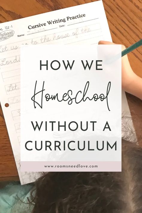 Can you homeschool without a curriculum? Here's a look at how our homeschool works along with a great resource to help you do the same! Homeschool Room Design, Mom Time Management, I Hate Math, Homeschool Middle School, Writing Curriculum, Learn History, Homeschool Elementary, Homeschool Education, Math About Me