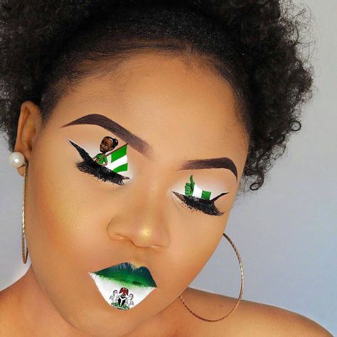 Nigeria At 57: Some Of The Best Pictures - Fashion - Nigeria Black Makeup Tutorial, Nigeria Independence, Talent Quotes, Social Media Branding Design, Independance Day, Black Makeup, Health Business, Best Pictures, Colorful Eyeshadow