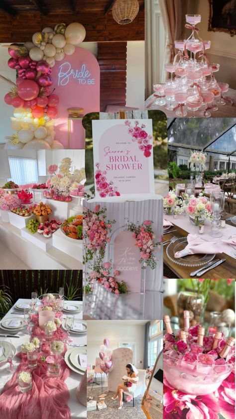 Blushing Bride Bridal Shower Ideas, Bridal Shower In February, Pink Flower Bridal Shower Theme, Bridal Shower Themes Pink, Bridal Shower Theme Ideas Summer, Love Is Blooming Bridal Shower Theme, Bloom Bridal Shower Theme, Love Is In Bloom Bridal Shower Theme, Flower Bridal Shower Theme