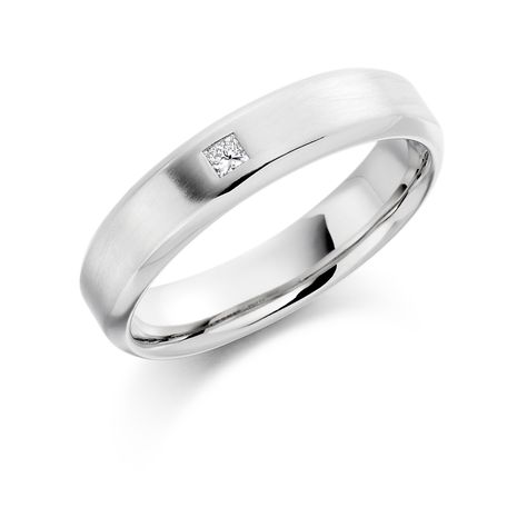 White Gold Men's Wedding Ring with Diamond Gemex S Platinum Ring For Men Engagement, Male Wedding Rings White Gold, Platinum Rings For Men With Price, Wedding Rings For Men Platinum, White Gold Rings Men, White Gold Band Men, Men White Gold Ring, White Gold Engagement Rings Men, Men Engagement Ring Platinum