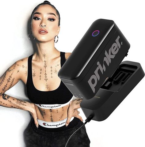 Temporary Tattoo Printer #gadget Tattoo Printer, Create Your Own Tattoo, Custom Temporary Tattoos, Full Back Tattoos, Tattoos For Kids, Back Tattoos, Body Makeup, Tattoo Machine, Custom Tattoo