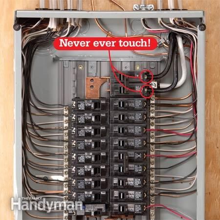 Adding a new circuit in a breaker panel can be a daunting and even dangerous job. We show you how to do it with step-by-step instructions. Electrician Knowledge, Electrical Tips, Structured Wiring, Electrical Inspection, Basic Electrical Wiring, Electrical Breakers, Electric Panel, Breaker Panel, Home Electrical Wiring