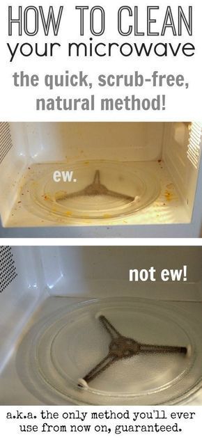 Clean A Microwave, Easy Microwave Cleaning, Clean Baking Pans, Astuces Diy, Clean Microwave, Deep Cleaning Tips, Kitchen Cleaning Hacks, Household Cleaning Tips, Cleaners Homemade