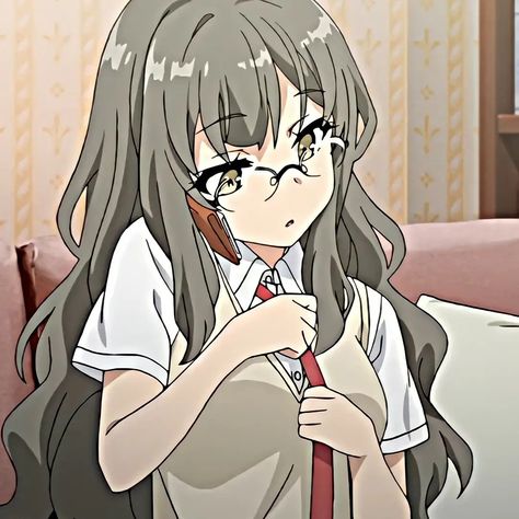 Futaba Rio icon Rio Futaba, Bunny Girl Senpai, Bunny Girl, Home Ideas, On Twitter, Twitter, Anime, Hair