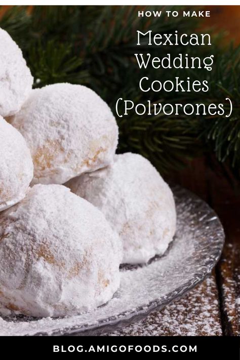 Polvorones were mainly baked during Christmas, but they were also popular on special occasions like weddings. You can find polvorones in all countries that have a Spanish heritage, especially the Philippines and Puerto Rico. However, each country may have altered the recipe to match its own culture throughout the years. #mexicanfood #mexico #polvorones #weddingcookies #recipes #amigofoods #dessert #cookies Polvoron Recipe Philippines, Polvorones Puerto Rico, Mexican Polvorones Recipe, Pioneer Woman Recipes Mexican Wedding Cookies, Best Mexican Wedding Cookies Recipes, Spanish Christmas Food, Polvorones Recipe, Mexican Wedding Cookies Recipes, Cinnamon Icing