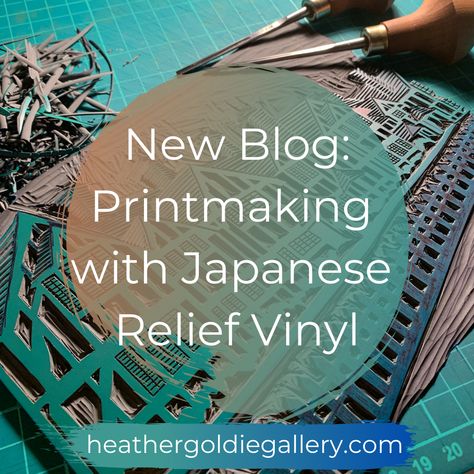 Japanese Linocut, Japanese Printmaking, Linocut Tutorial, Linocut Tools, Illustration Tools, Intaglio Printmaking, Relief Prints, Relief Printmaking, Lino Cuts