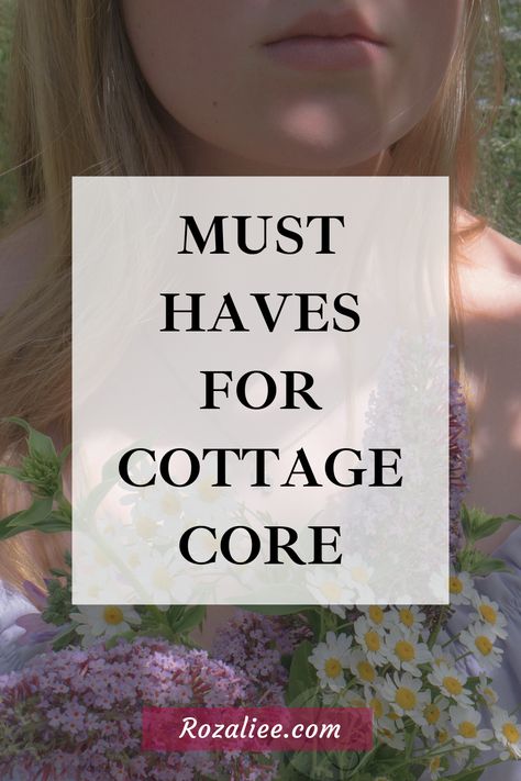 What are the best items to add to your cottagecore closet? Let me give you some cottagecore wardrobe ideas: From dreamy milkmaid dresses to sustainable linen clothes, your cottagecore capsule wardrobe awaits... #cottagecorebasics #cottagecorecapsulewardrobe #cottagecorewardrobeessentials cottagecore fashion essentials cottagecore fashion staples cottagecore outfit must haves Cottagecore Gym Outfit, Cottagecore Outfit Basics, Cottagecore Athletic Outfits, Outfits For Botanical Gardens, Cottage Capsule Wardrobe, Cottagecore Outfits With Jeans, Homemaker Aesthetic Clothing, Capsule Wardrobe Cottagecore, Fall Cottage Core Outfits