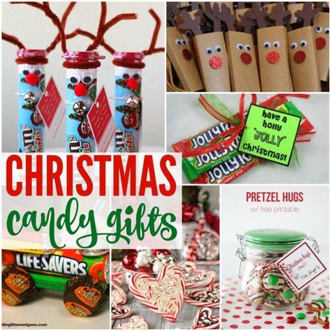 20 Amazing Gifts Made from Christmas Candy Classroom Christmas Gifts, Christmas Candy Crafts, Class Christmas Gifts, Diy Christmas Candy, Students Christmas, Christmas Candy Gifts, Christmas Treat Bags, Student Christmas Gifts, Cheap Christmas Gifts