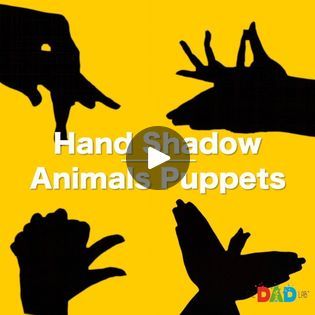 530K views · 1K reactions | How to Make Shadow Puppets | Use your hands to make animals shadows and amuse your little ones tonight #TheDadLab #familyfunday #howto | By TheDadLab | Facebook Make Shadow Puppets, Family Fun Day, Shadow Puppets, Puppets, Lab, Animals