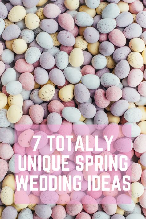 Planning a romantic spring wedding? Tap this pin to reveal 7 totally one-of-a-kind spring wedding ideas to make your big day unique! Easter Wedding Ideas, Romantic Spring Wedding, Spring Wedding Ideas, Grass Flowers, Cheap Wedding Decorations, Easter Wedding, Spring Wedding Inspiration, Wedding Venue Inspiration, Spring Weddings