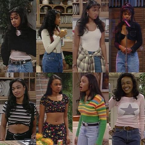 teenage dirtbag on Instagram: “Pro tip: use 90s sitcoms as fashion inspiration” 90s Rnb Fashion, 90s Fashion Outfits 1990s Style, Throwback Thursday Outfits, Ashley Banks Outfits, 90s Fashion Aesthetic, Black 90s Fashion, Tatyana Ali, 1990 Style, Instagram Pro