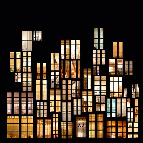 http://www.mymodernmet.com/profiles/blogs/dreamy-window-collage-structures -- Collage by French artist Anne-Laure Maison Conception Scénique, Set Design Theatre, Theatre Design, Projection Mapping, Beautiful Collage, Cultural Architecture, Scene Design, Scenic Design, Stage Set