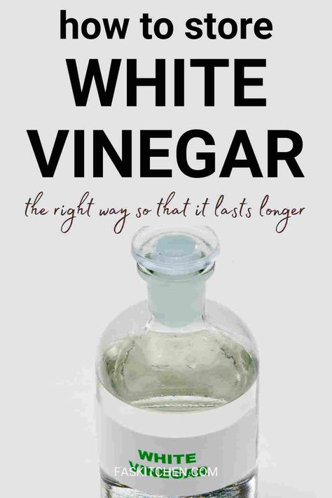 A Pinterest pin showcasing white vinegar with easy-to-understand text. Discover its nutrition, health benefits, and various uses. Get tips on buying and storing white vinegar for cooking and cleaning. Perfect for anyone interested in healthy living and practical home hacks. #WhiteVinegar #HealthyLiving #HomeHacks Vinegar, Grain Alcohol, Clear Liquids, Airtight Containers, How To Store, Fermenting, White Vinegar, Kitchen Hacks, Fresh Food