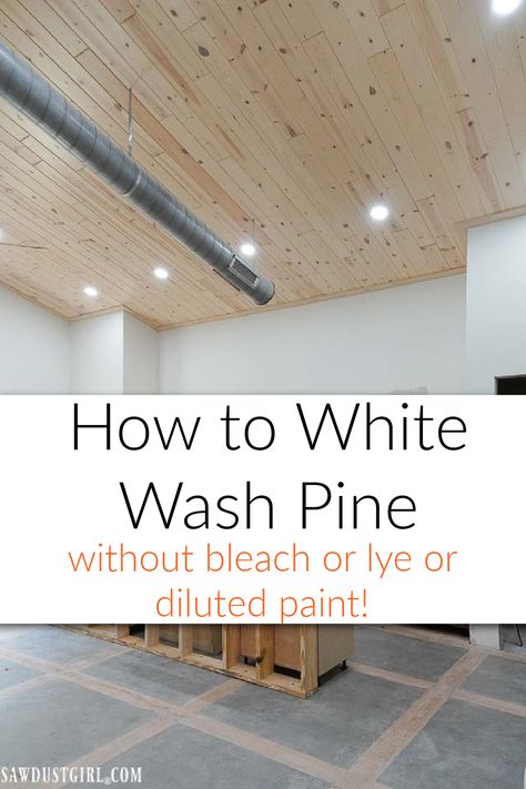 White wash pine planks for walls or ceilings for a truly Scandinavian Pine look. White Pine Shiplap, Whitewashing Pine Walls, Pickled Ceiling Planks, White Washed Boards On Wall, Whitewash Tongue And Groove Walls, Whitewash Wood Walls Knotty Pine, White Wash Cabin Walls, Pine Feature Wall, White Walls With Wood Ceiling