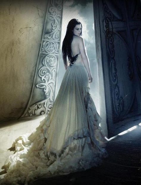 I love this image, from The Open Door cover but the dress and hair and background... so pretty! Bring Me To Life, Amy Lee Evanescence, Owl City, We Will Rock You, Amy Lee, Open Door, Miranda Lambert, Evanescence, Gothic Beauty