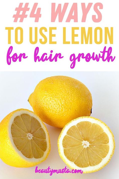 Coconut Oil And Lemon Juice For Hair, Lemon For Hair Care, Lemon In Hair, Lemon Hair Mask, Lemon Juice For Hair, Lemon For Hair, Lemon Juice Hair, Lighten Hair Naturally, Magic Ingredients