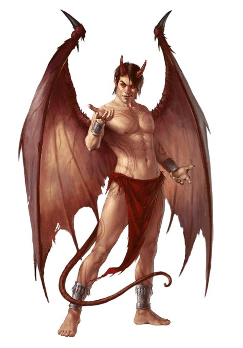 Male Incubus Demon - Pathfinder PFRPG DND D&D 3.5 5E 5th ed d20 fantasy Incubus Demon, Fantasy Demon, Dark Warrior, Ange Demon, Incubus, Demon Art, Fantasy Monster, Creature Feature, Mythological Creatures