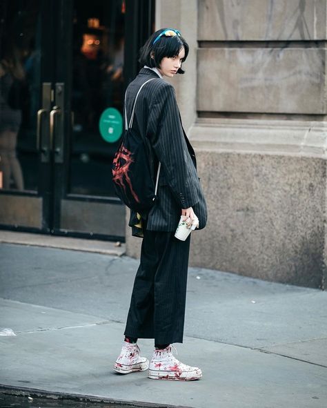 𝘢𝘻𝘢𝘮𝘪 on Twitter: "… " Sofia Steinberg, Nyc Street, Androgynous Fashion, Fashion Images, Mode Inspo, Fashion Books, Model Photography, Street Style Women, Street Fashion