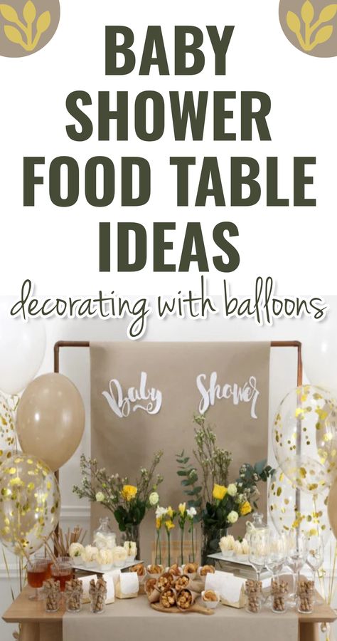 Baby Shower Serving Table Ideas, Restaurant Baby Shower Decorations, Baby Shower Display Table, Baby Shower Food Table Set Up Display, Baby Shower Food Table Decoration Ideas, Baby Shower Food Table Decor, Baby Shower Table Set Up Ideas Layout, Baby Shower Cake Table Ideas, Shower Food Table Display