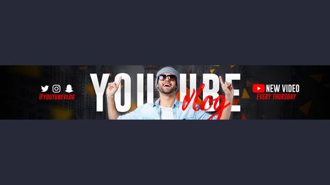 How to Make a YouTube Banner in Photoshop 2020 Youtube Banner Photo, Yt Banner Template, Channel Background, Channel Profile, Banner Video, Yt Banner, Channel Banner, Banner Art, Youtube Vlog