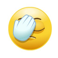 Facepalm Gif, Animated Smiley Faces, Emoticon Love, Animated Emojis, Emoticon Faces, Images Emoji, Emoticons Emojis, Emoji Symbols, Funny Emoji Faces