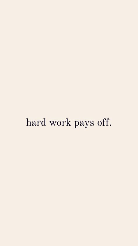 work hard for what you love🤍 it’ll all be worth it in the end :) Hard Work Pays Off, Motivation Board, New Me, In The End, Study Motivation, Worth It, Hard Work, Work Hard, Love It