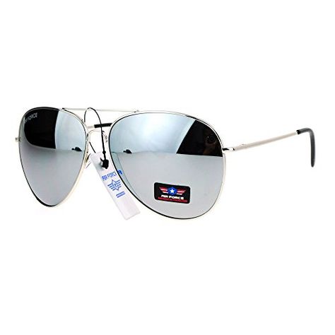 Airforce Mens Oversize Classic Officer Metal Rim Aviator Sunglasses Silver Mirror -- Continue to the product at the image link.Note:It is affiliate link to Amazon. Mens Sunglasses Fashion, Sunglasses Silver, Vogue Men, Pilot Sunglasses, Silver Mirror, Mens Eyewear, Eyewear Accessories, Silver Mirrors, Silver Man