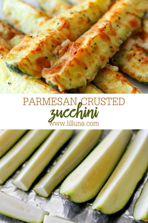 Baked Parmesan Zucchini, Parmesan Crusted Zucchini, Zucchini Chips Baked, Parmesan Asparagus, Roasted Vegetables Oven, Baked Veggies, Roasted Vegetable Recipes, Plant Based Diet Recipes, Parmesan Zucchini