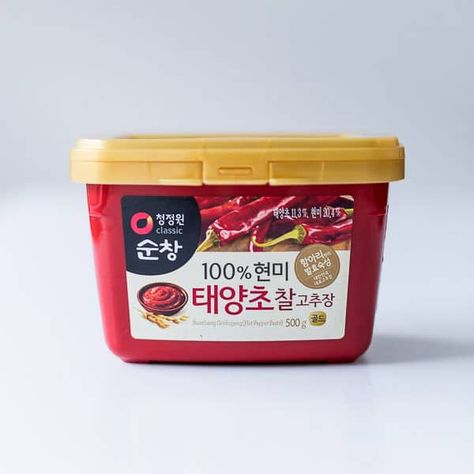 Korean Tteokbokki Recipe, Korean Chilli Paste, Gochujang Recipe, Spicy Korean Chicken, Bibimbap Recipe, Gochujang Chicken, Korean Chili Paste, Spicy Stew, Red Pepper Paste