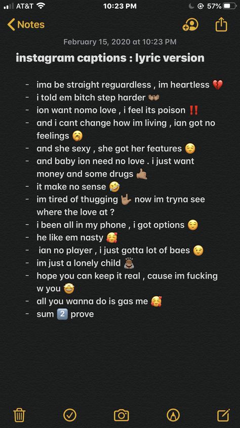 captions : lyric edition 5 Star Captions, Baddie Lyric Captions, Raw Captions For Instagram 2023, Rylo Rodriguez Captions, Lyric Captions Instagram, Raw Captions For Instagram, Rap Lyrics For Instagram Captions, Raw Ig Captions, Ig Captions Lyrics