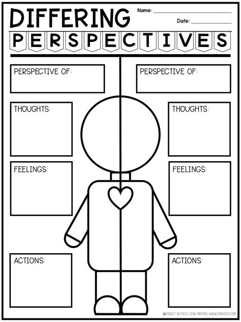 For Teachers, Perspective Taking, Social Thinking, School Social Work, Counseling Activities, Child Therapy, Counseling Resources, Therapy Worksheets, School Psychology